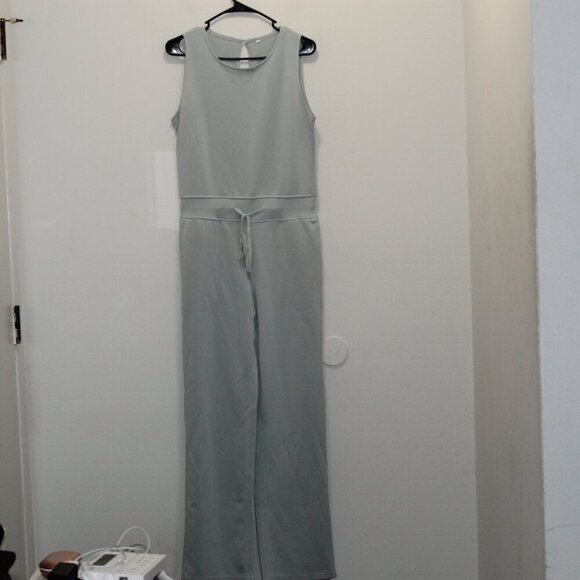 Amazon Pants - Amazon Light Blue Jumpsuit Size XL